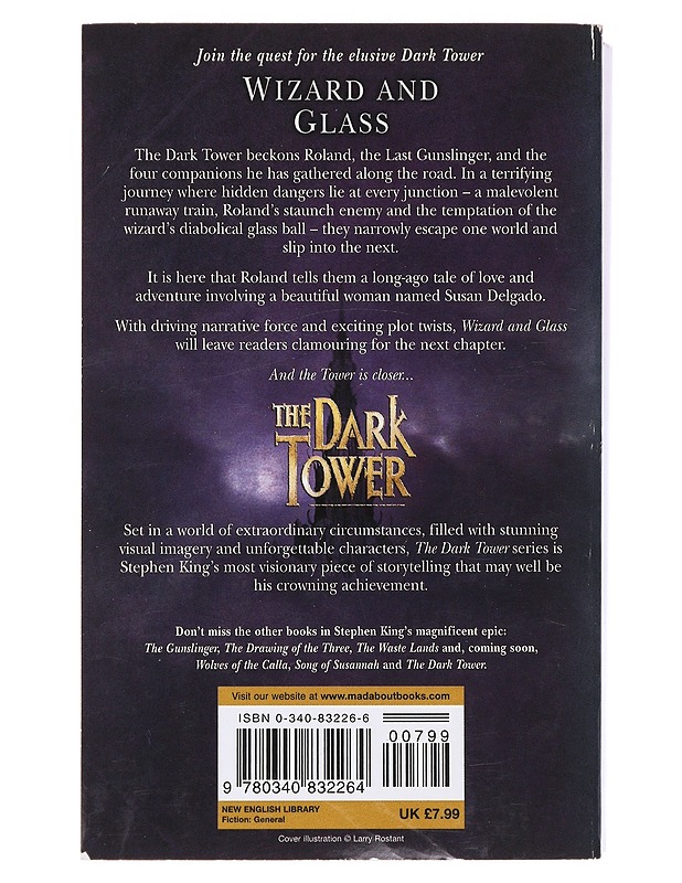 Wizard and Glass - Stephen King - Fantasia- ja scifi - 10105490538 - 1
