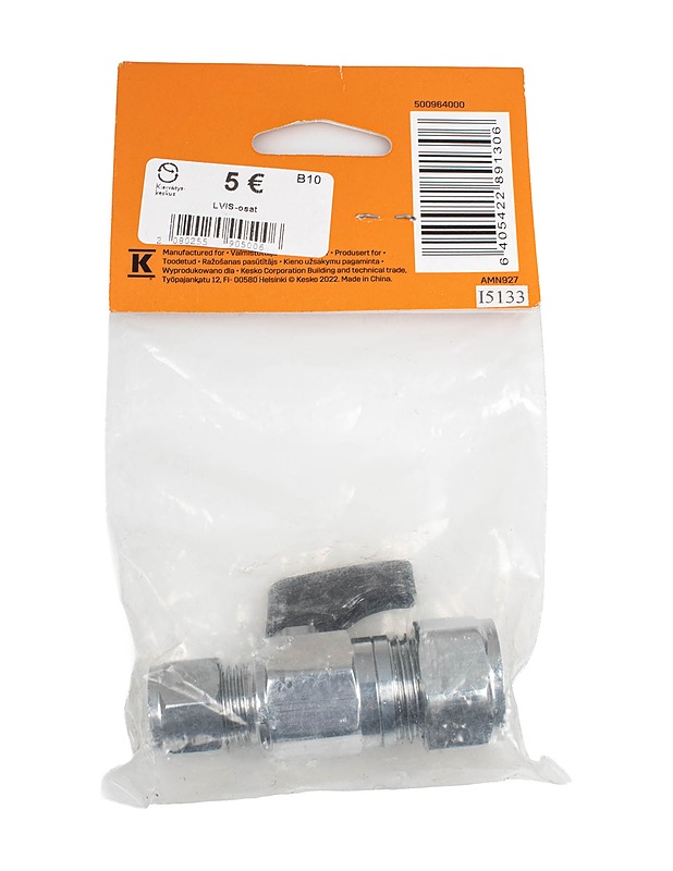 PROF kuulasulkuventtiili - Rakennustarvikkeet - 10105490541 - 1