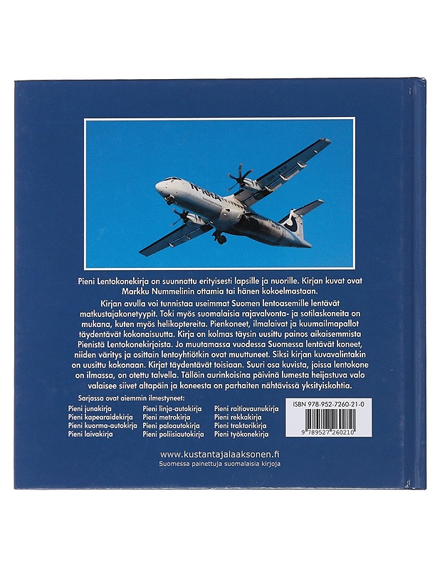 Pieni lentokonekirja. III - Nummelin, Markku - Nuorten kirjat - 10105490574 - 1