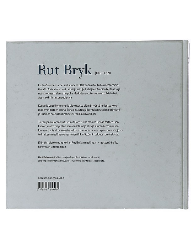 Rut Bryk : elämän taide - Bryk, Rut - Elämäkerrat ja muistelmat - 10105490610 - 1