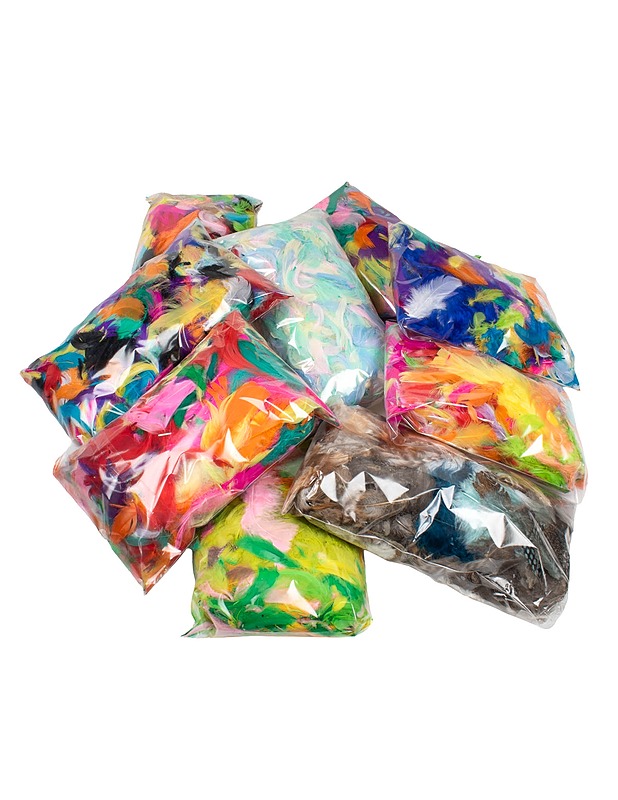 Pääsisäihöyhenet - 1 pussi - Askartelu - 10105490647 - 0