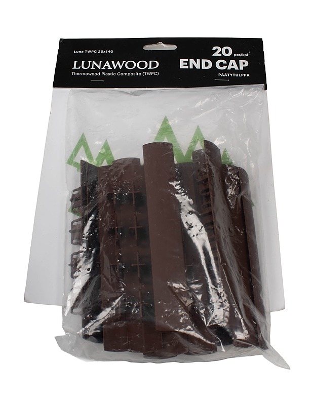 LUNAWOOD päätytulppa, 20 kpl - Muut urheiluvälineet ja vapaa-aika - 10105490666 - 0