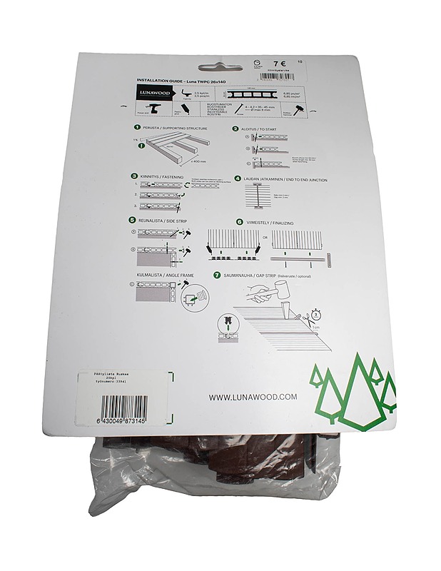 LUNAWOOD päätytulppa, 20 kpl - Muut urheiluvälineet ja vapaa-aika - 10105490666 - 1