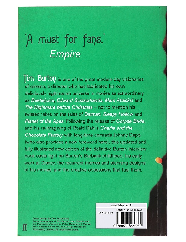 Burton on Burton: Revised edition - Musiikki- ja elokuvakirjat - 10105490679 - 1