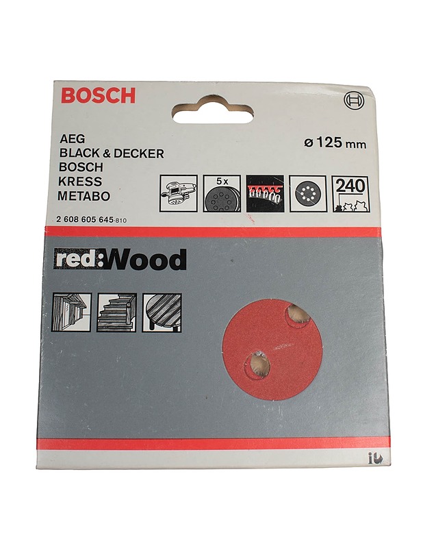 BOSCH red:Wood hiomapaperisarja - Muut urheiluvälineet ja vapaa-aika - 10105490715 - 0