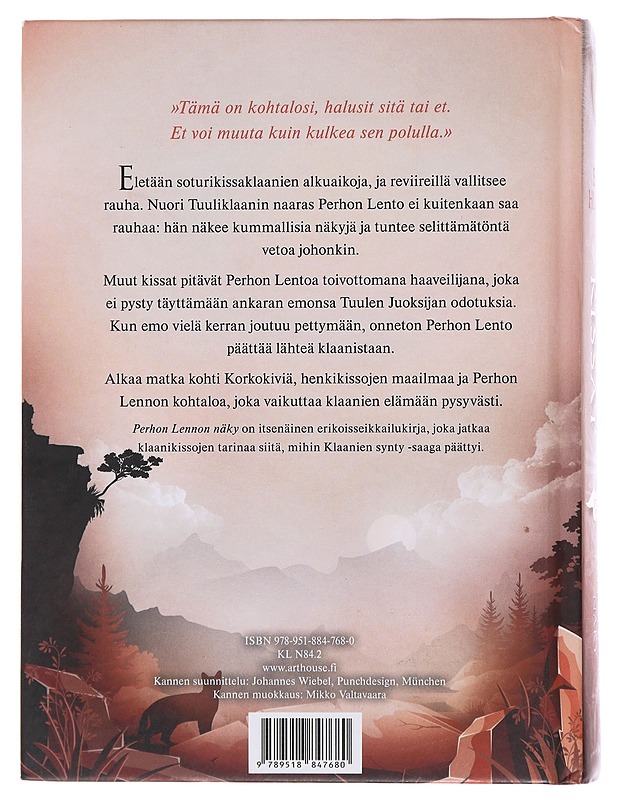 Perhon Lennon näky - Hunter, Erin - Fantasia- ja scifi - 10105490731 - 1