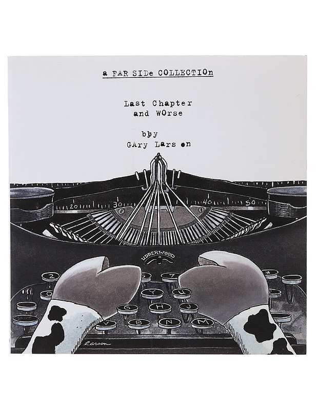 Last chapter and worse : a Far Side collection - Larson, Gary - Sarjakuvat - 10105490753 - 0