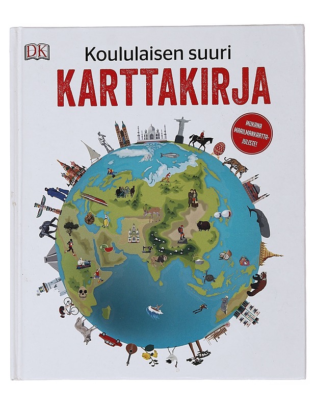 Koululaisen suuri karttakirja - Brooks, Andrew - Lastenkirjat - 10105490775 - 0