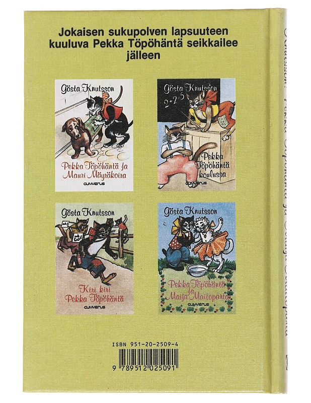 Pekka Töpöhäntä ja Maija Maitoparta - Knutsson, Gösta - Lastenkirjat - 10105490791 - 1