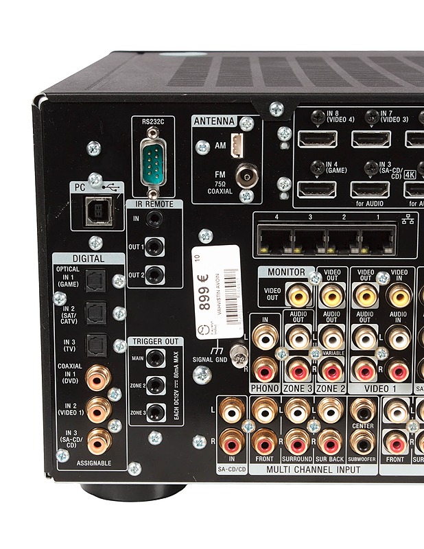 SONY STR-DA5800ES 9.2 AV-viritinvahvistin - Audio - 10105490793 - 2