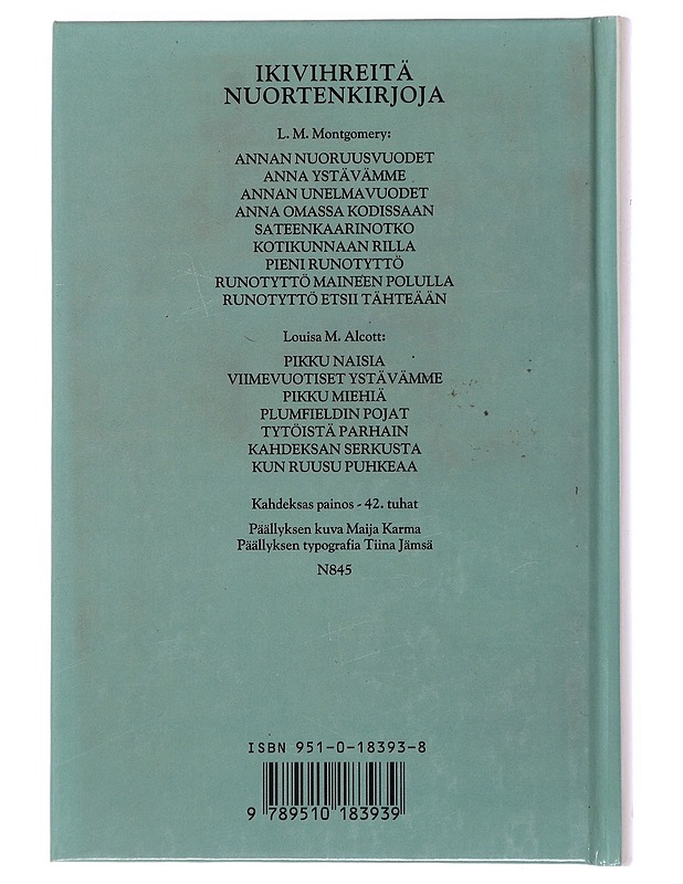 Kotikunnaan Rilla - Montgomery, L. M. - Romaanit ja novellit - 10105490812 - 1