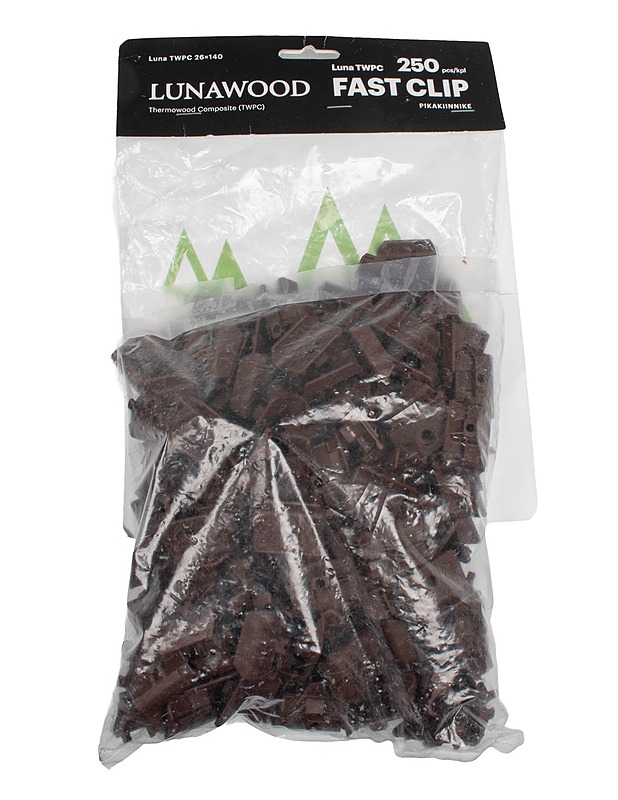 LUNAWOOD pikakiinnike, 250 kpl - Rakennustarvikkeet - 10105490828 - 0