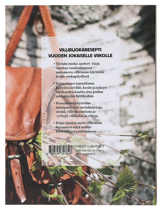 Metsän ruoka-aarteet : villiruokaa vuoden ympäri - Cederberg, Maarit (ruokatoimittaja) - Ruokakirjat - 10105490844 - 1