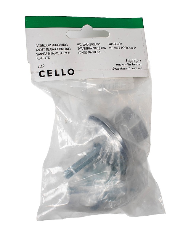 CELLO WC-vääntönuppi  - Muut urheiluvälineet ja vapaa-aika - 10105490854 - 0