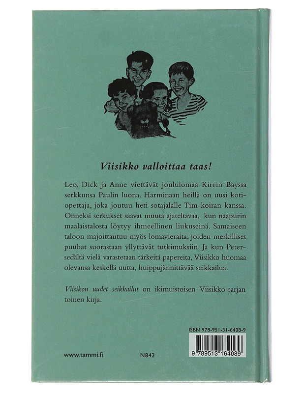 Viisikon uudet seikkailut - Blyton, Enid - Lastenkirjat - 10105490858 - 1