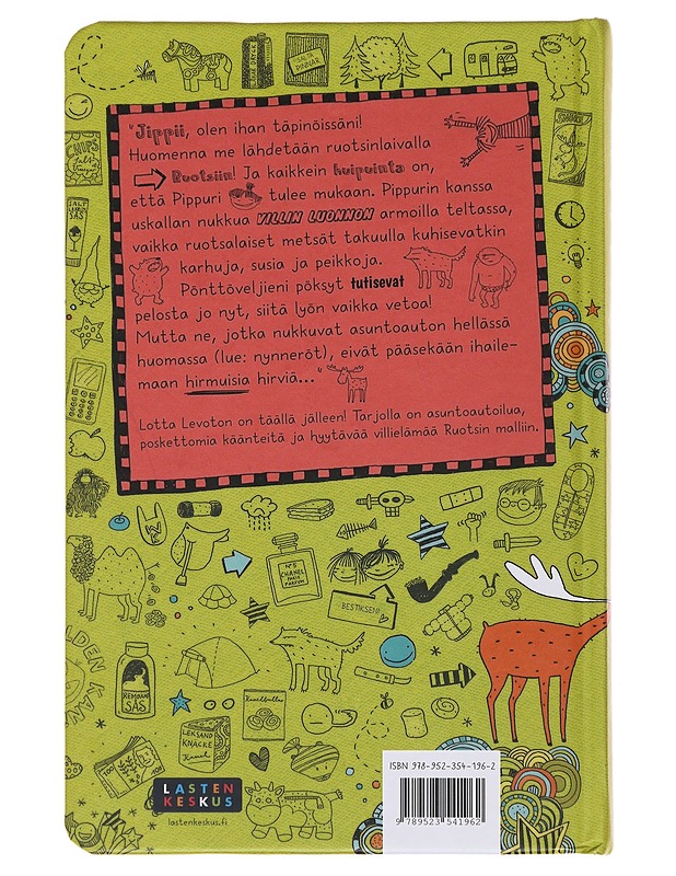 Lotta Levoton ja hirveät hirvipusut - Pantermüller, Alice - Lastenkirjat - 10105490857 - 1