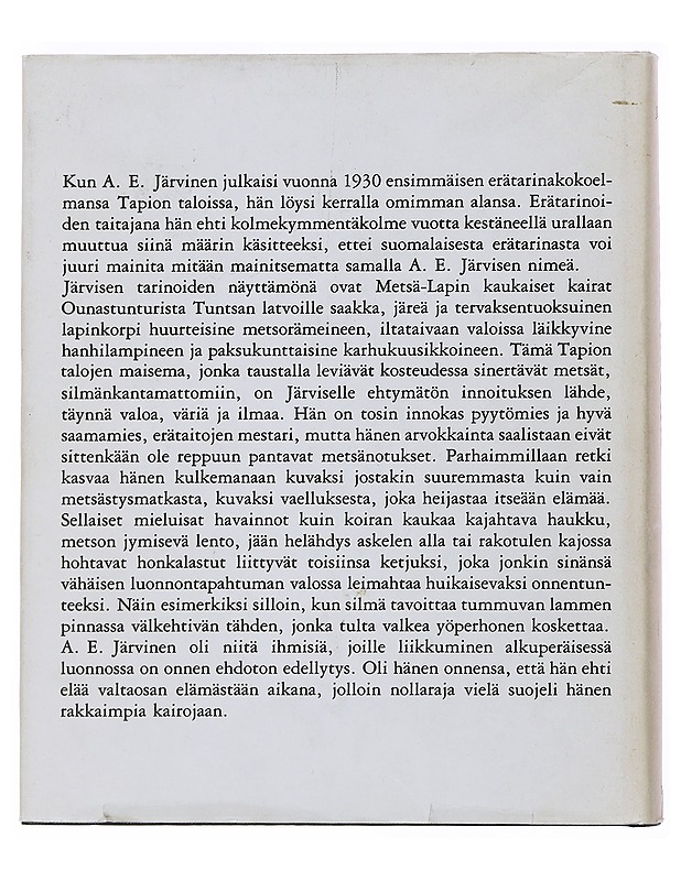 Valitut tarinat - A.E. Järvinen - Romaanit ja novellit - 10105490859 - 1