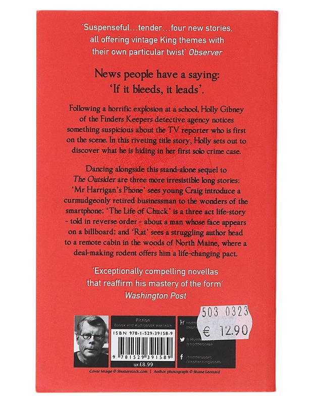 If it bleeds - Stephen King - Romaanit ja novellit - 10105490868 - 1
