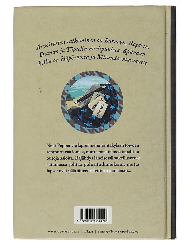 Salaisen sataman arvoitus - Blyton, Enid - Lastenkirjat - 10105490867 - 1