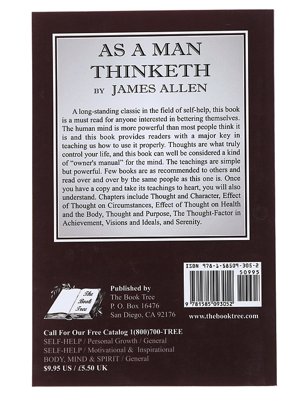 As A Man Thinketh - Allen, James - Tietokirjat ja oppaat - 10105490874 - 1