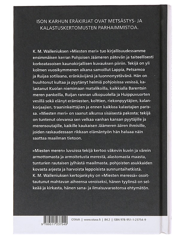 Miesten meri - Wallenius, K. M. - Romaanit ja novellit - 10105490897 - 1
