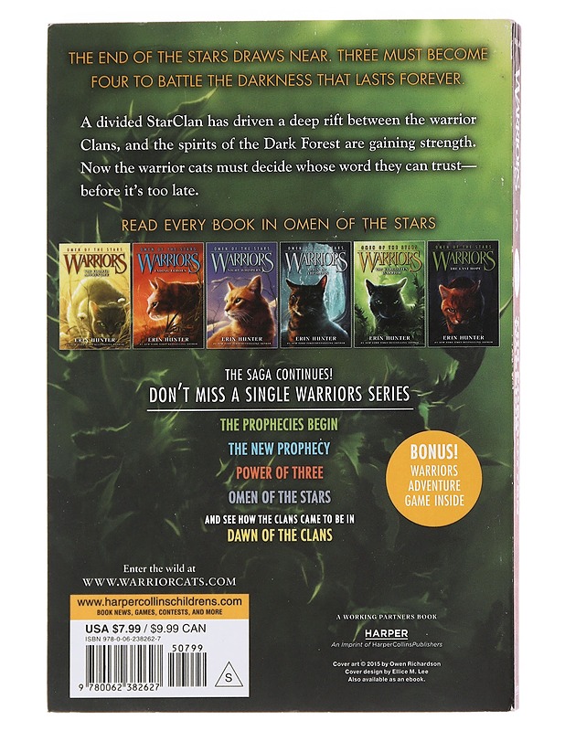 The forgotten warrior - Hunter, Erin - Lastenkirjat - 10105490896 - 1