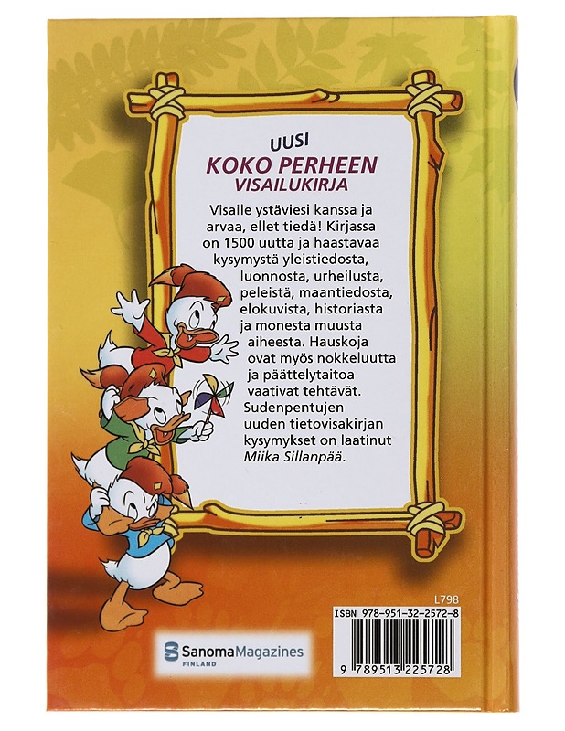 Sudenpentujen uusi tietovisakirja - Sillanpää, Miika - Lastenkirjat - 10105490932 - 1