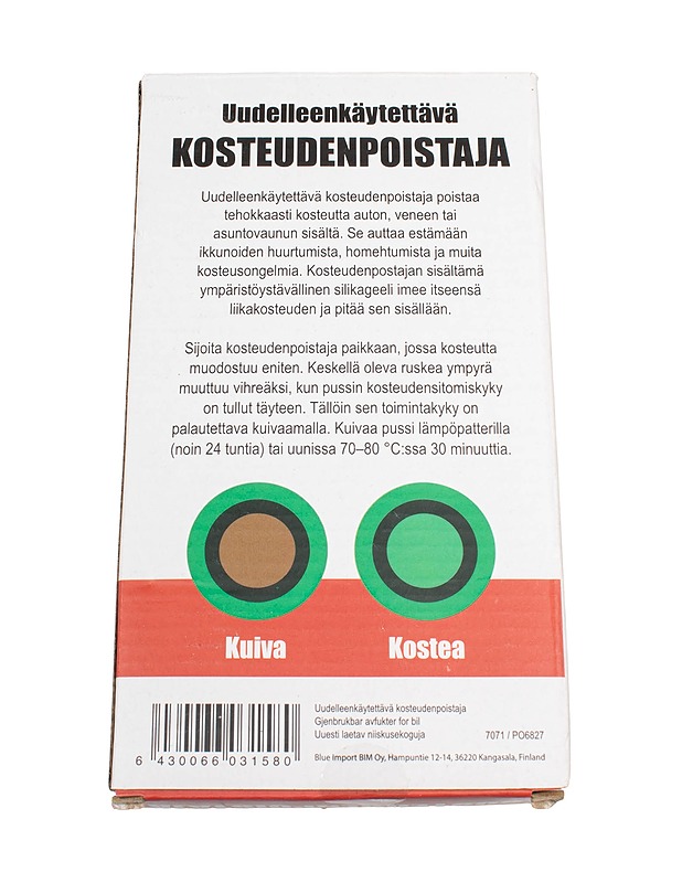 AX4 uudelleenkäytettävä kosteudenpoistaja - Muut urheiluvälineet ja vapaa-aika - 10105490950 - 1