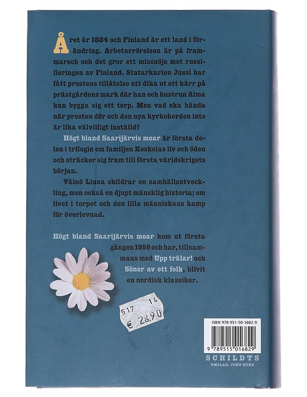 Högt bland Saarijärvis moar - Linna, Väinö - Romaanit ja novellit - 10105490970 - 1