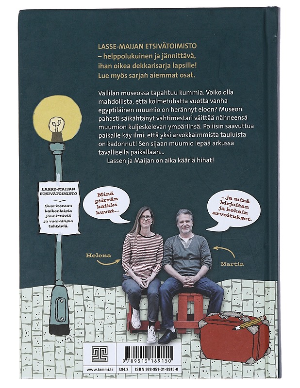 Lasse Maijan etsivätoimisto : Muumion arvoitus - Widmark, Martin - Lastenkirjat - 10105491007 - 1