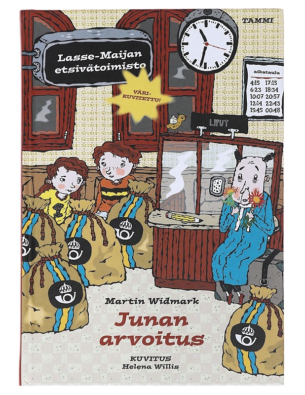 Lasse-Maijan etsivätoimisto : Junan arvoitus - Widmark, Martin - Lastenkirjat - 10105491011 - 0