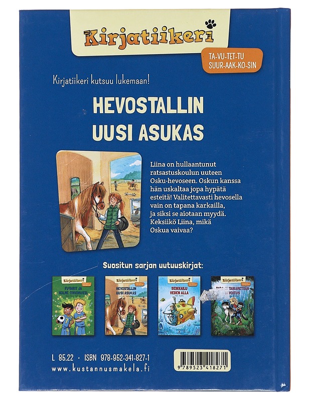 Hevostallin uusi asukas - Hierteis, Eva - Lastenkirjat - 10105491013 - 1