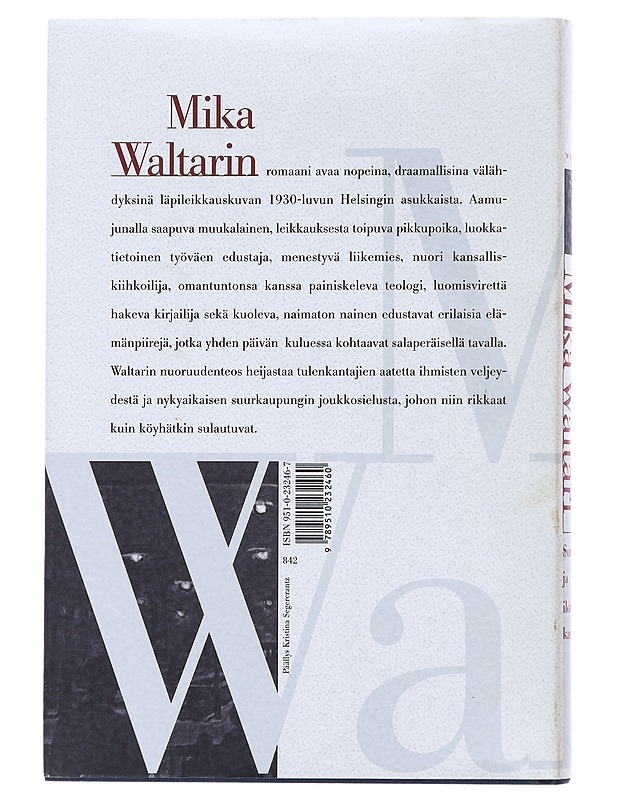 Surun ja ilon kaupunki - Waltari, Mika - Romaanit ja novellit - 10105491024 - 1