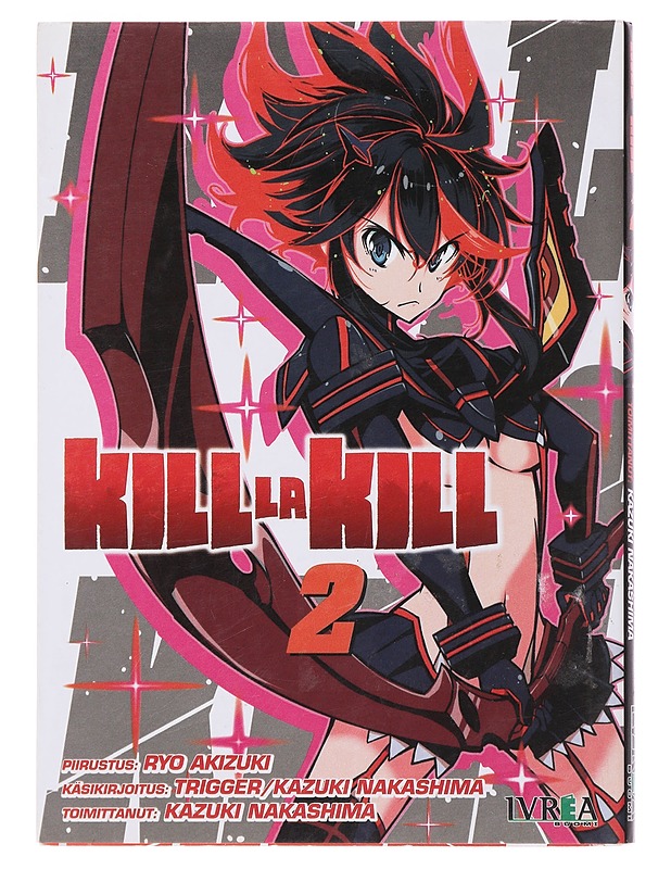 Kill la kill Vol.  2 - Akizuki, Ryo - Sarjakuvat - 10105491022 - 0