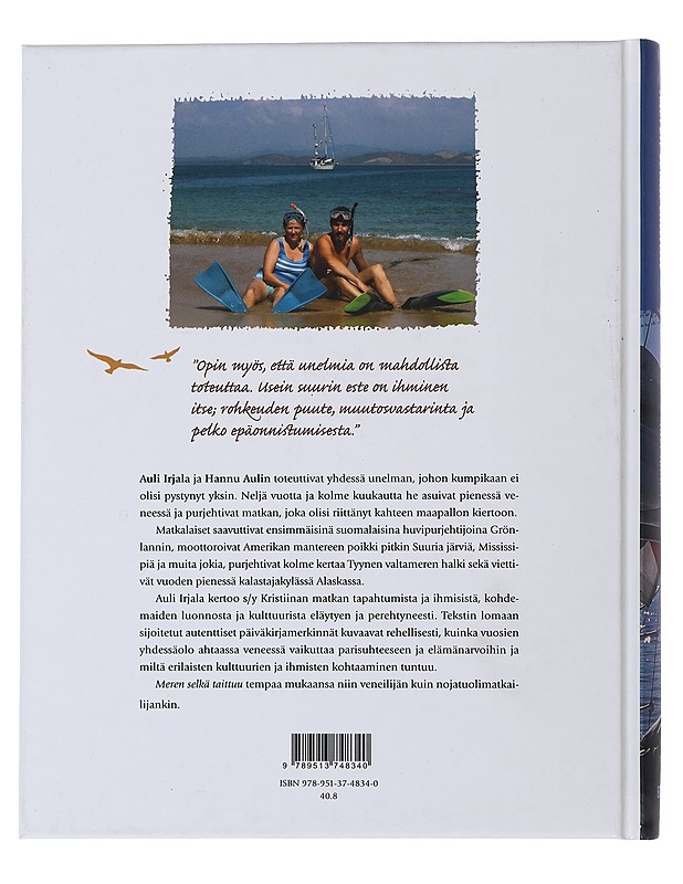 Meren selkä taittuu : kertomuksia Kristiinan purjehdukselta - Irjala, Auli - Elämäkerrat ja muistelmat - 10105491031 - 1