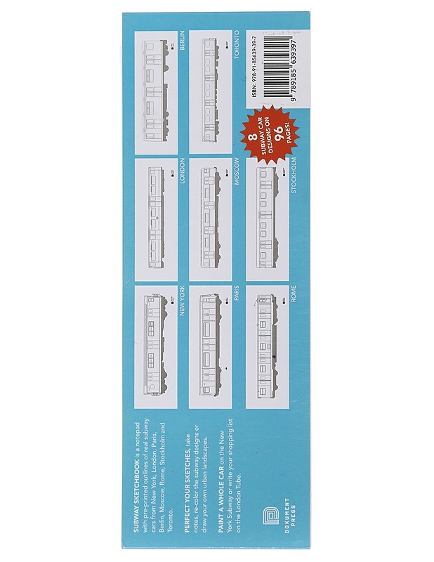 Subway Sketchbook - Ander, Martin - Tietokirjat ja oppaat - 10105491036 - 1