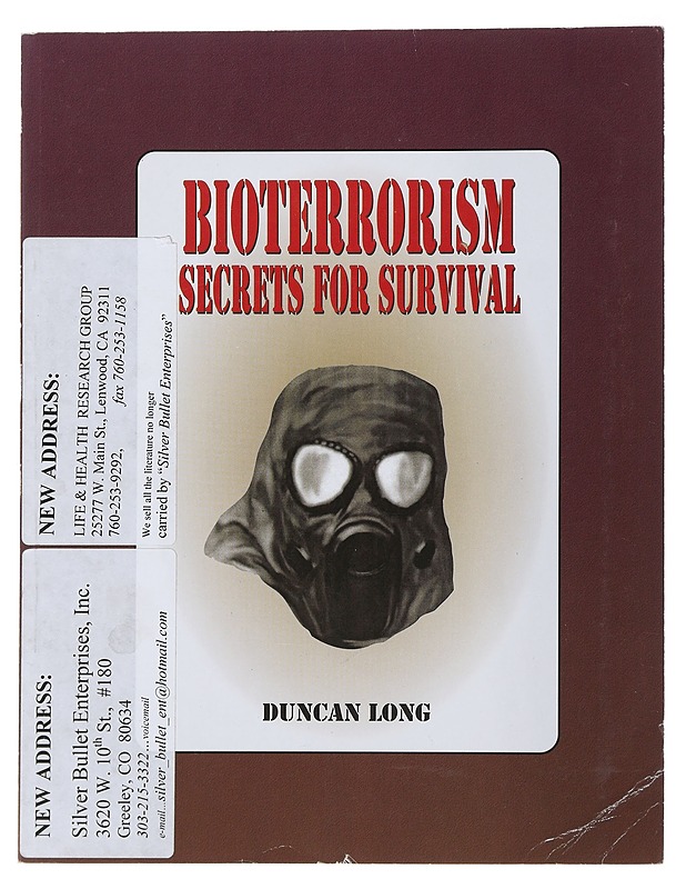 Bioterrorism: Secrets for Survival - Long, Duncan - Tietokirjat ja oppaat - 10105491037 - 0