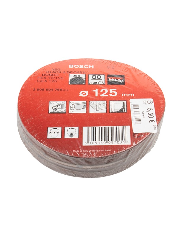 BOSCH hiomapaperi - Rakennustarvikkeet - 10105491070 - 1