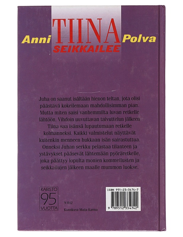 Tiina seikkailee - Polva, Anni - Romaanit ja novellit - 10105491095 - 1