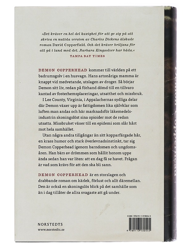 Demon Copperhead - Kingsolver, Barbara - Romaanit ja novellit - 10105491133 - 1