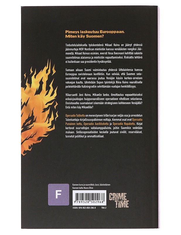 Operaatio Tulikettu - Immonen, Helena - Jännitys ja dekkarit - 10105491169 - 1