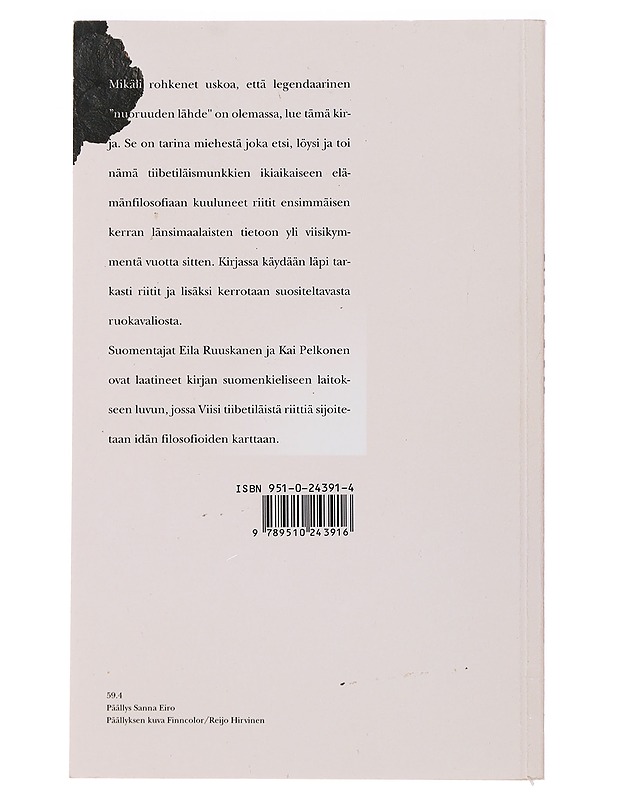 Viisi tiibetiläistä riittiä : nuoruuden lähde - Kelder, Peter - Tietokirjat ja oppaat - 10105491209 - 1