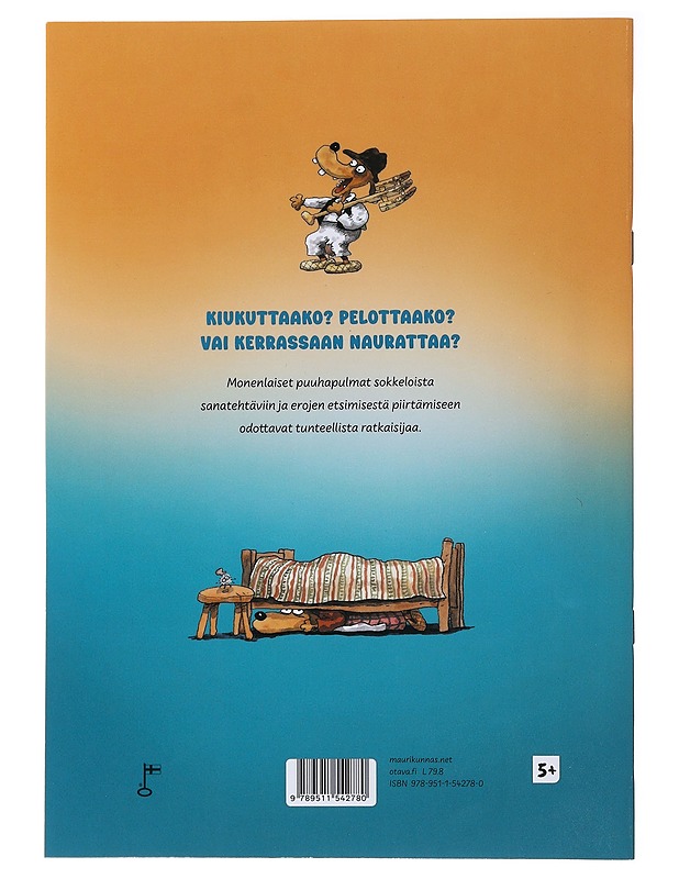 Tunteiden puuhakirja - Kunnas, Mauri - Lastenkirjat - 10105491259 - 1