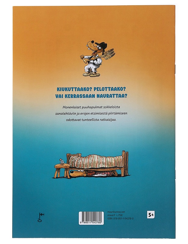 Tunteiden puuhakirja - Kunnas, Mauri - Lastenkirjat - 10105491260 - 1