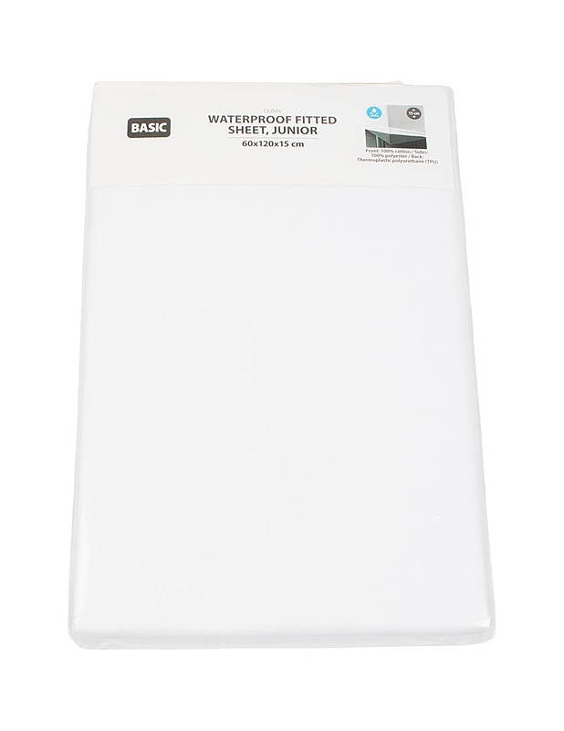 JYSK Vedenpitävä aluslakana, 60 x 120 x 15 cm - Liinavaatteet - 10105491265 - 0