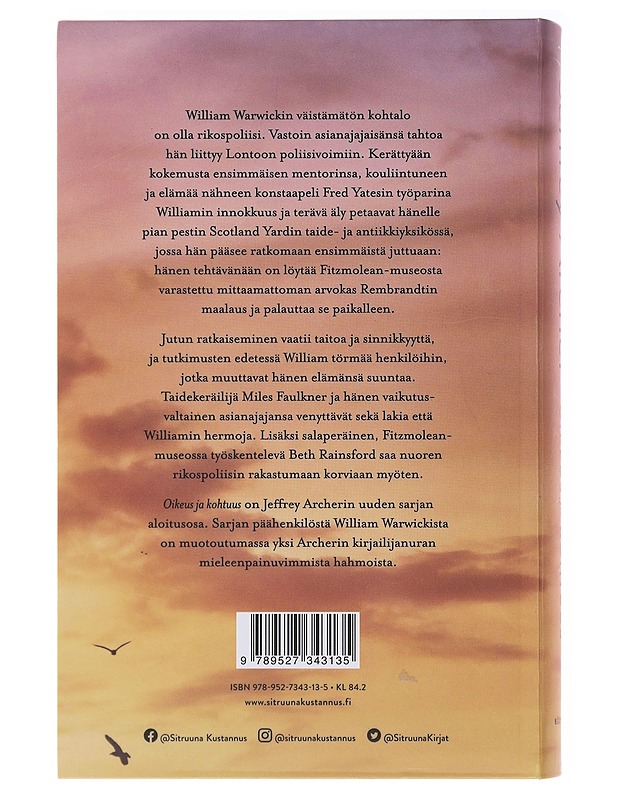 Oikeus ja kohtuus - Archer, Jeffrey - Jännitys ja dekkarit - 10105491291 - 1