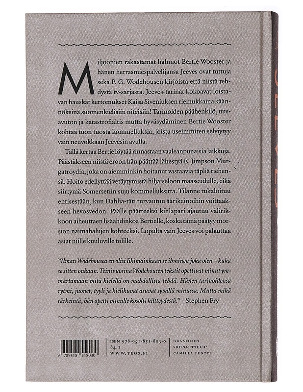 Selvät sävelet, Jeeves - Wodehouse, P. G. - Romaanit ja novellit - 10105491338 - 1