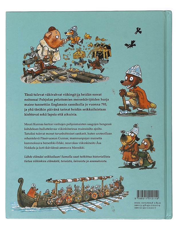 Viikingit tulevat! - Kunnas, Mauri - Lastenkirjat - 10105491357 - 1