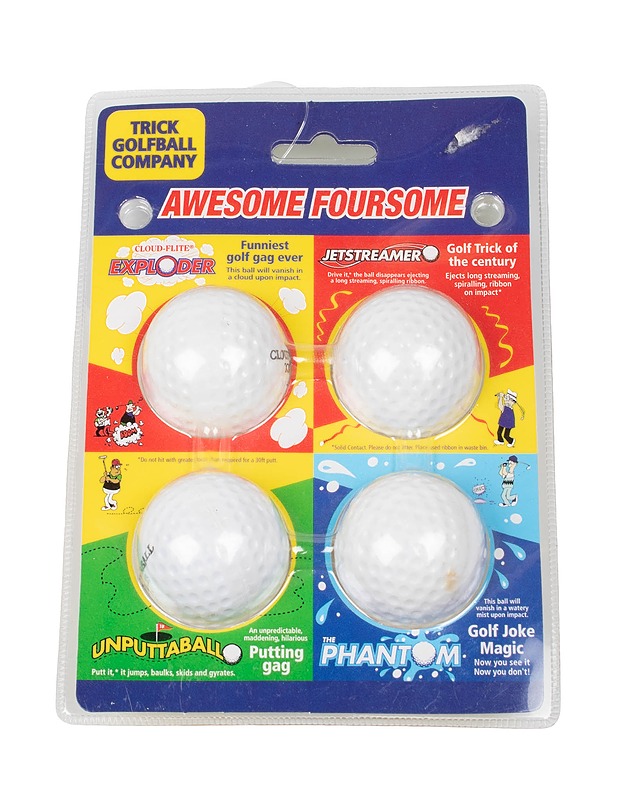 TRICK GOLFBALL COMPANY Awesome Foursome pilailugolfpallot, 4 kpl - Golf - 10105491469 - 1