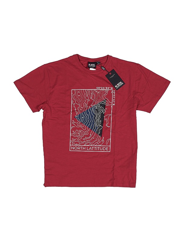 NORTH LATTITUDE t-paita,  2XL - Miesten paidat - 10105491476 - 0